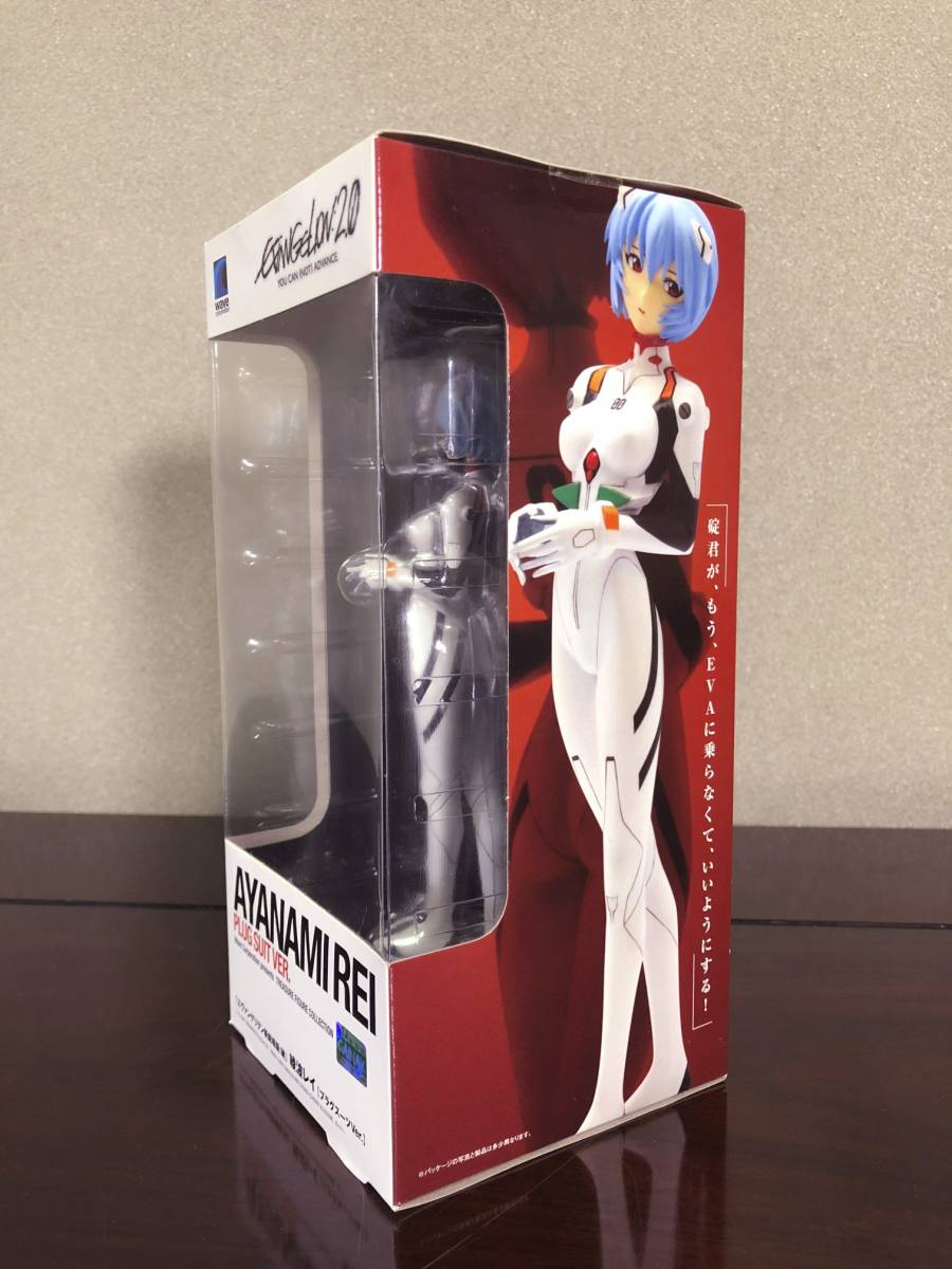 【★未開封★】WAVE Ayanami Rei插件套裝ver.1 / 10 PVC彩繪成品Ayanami Figure Lei圖伊娃新劇場版 原文:【★未開封★】WAVE 綾波レイ プラグスーツver. 1/10 PVC塗装済み 完成品 綾波 フィギュア レイ フィギュア エヴァ 新劇場版