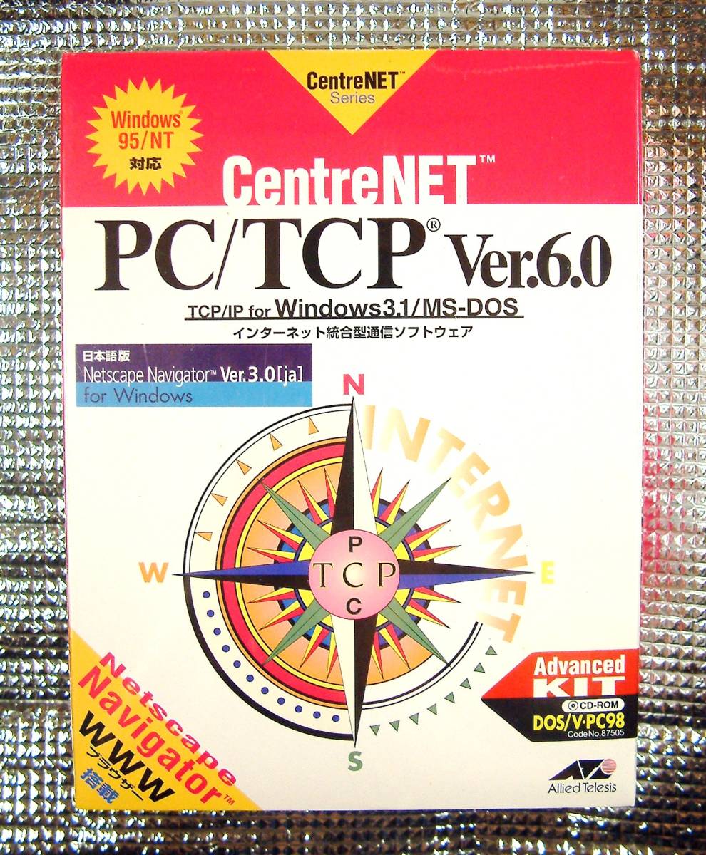 [3259]a ride teresisCentreNET PC/TCP 6.0 unopened goods allied-telesis NFS TCP/IP communication soft connection possible :MS-DOS,Windows 3.1/95/NT,PC-98