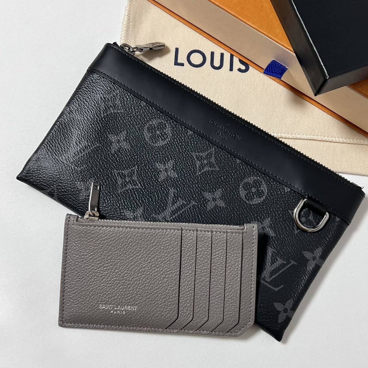 ルイヴィトン LOUIS VUITTON 美品 モノグラム・エクリプス ポシェット