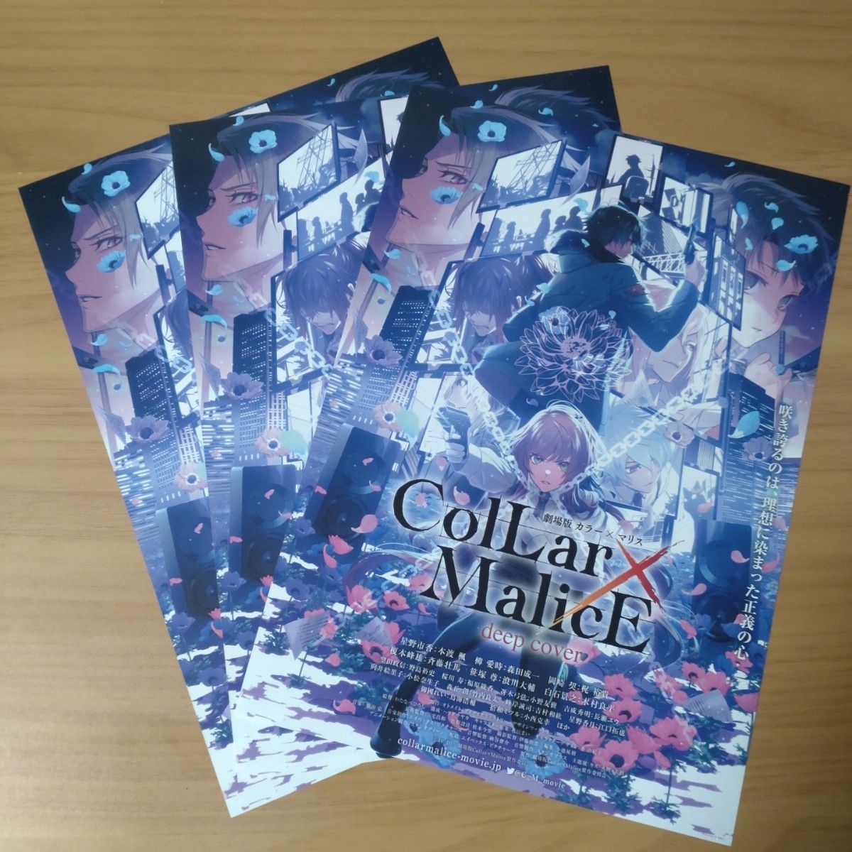 劇場版 カラー X マリス チラシ Collar×Malice パウチ加工可能