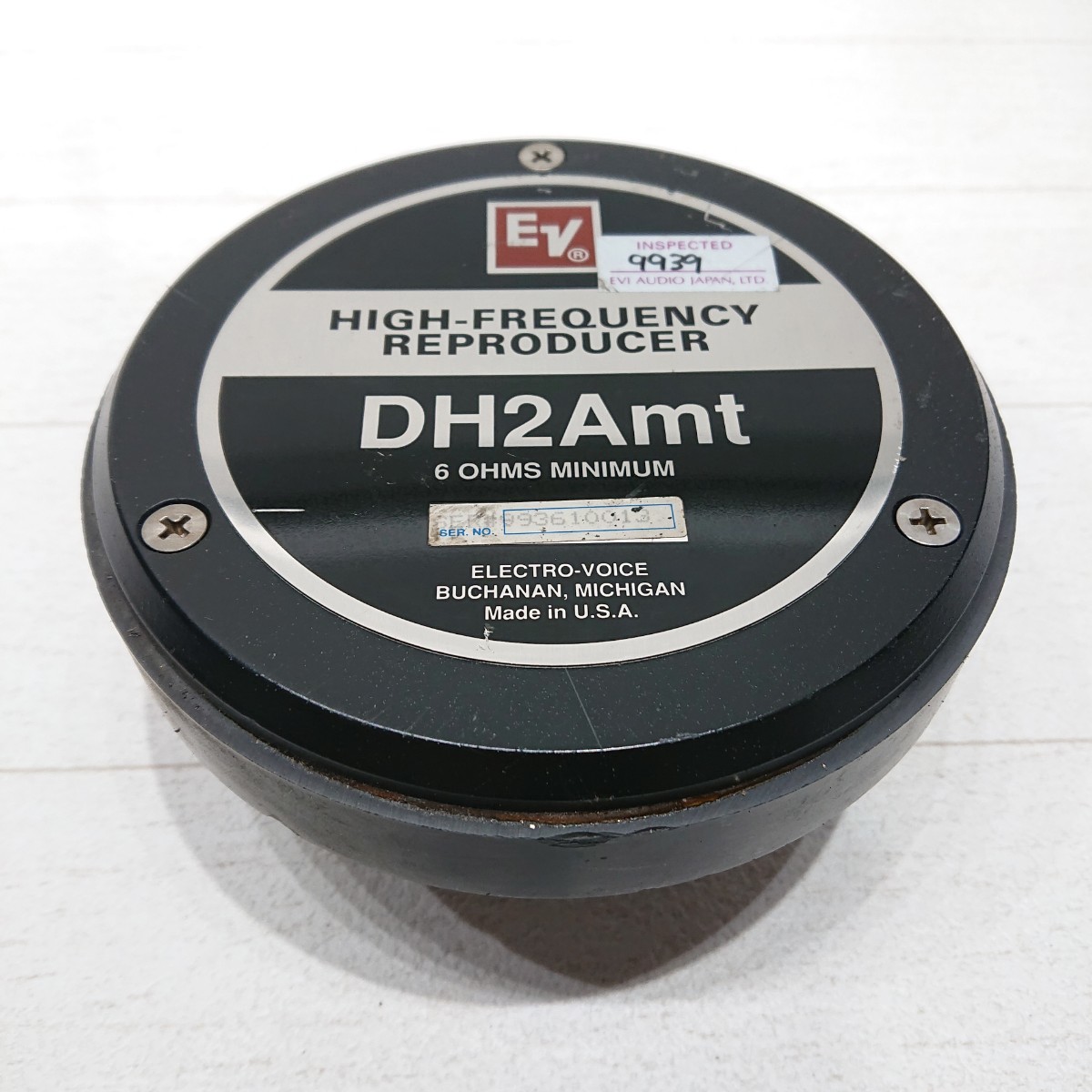 ELECTRO-VOIC DH2AMT エレクトロボイス EV ツイーター ドライバー 1本