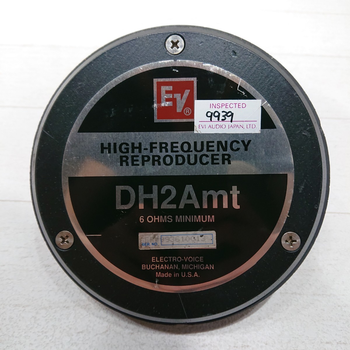 ELECTRO-VOIC DH2AMT エレクトロボイス EV ツイーター ドライバー 1本