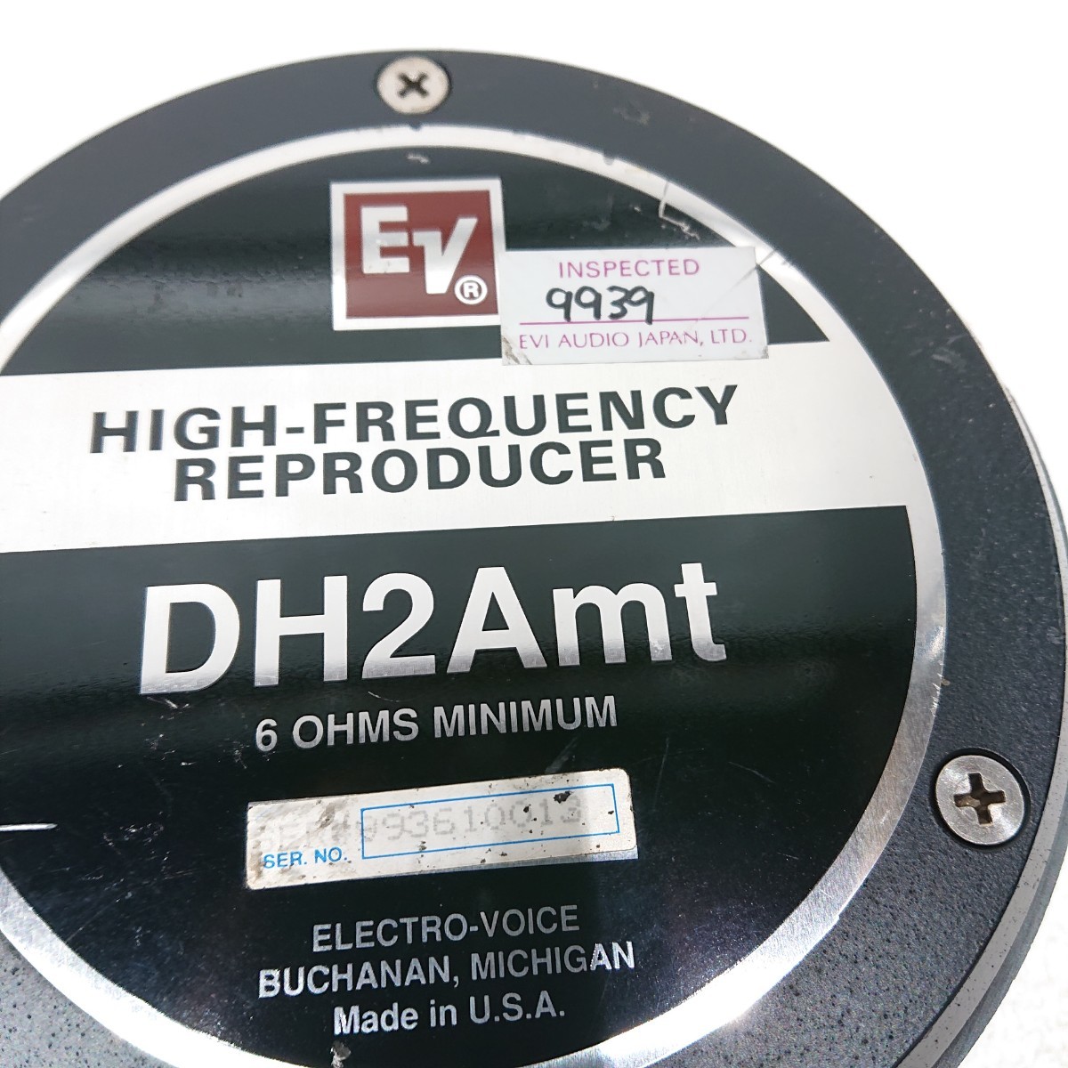 ELECTRO-VOIC DH2AMT エレクトロボイス EV ツイーター ドライバー 1本