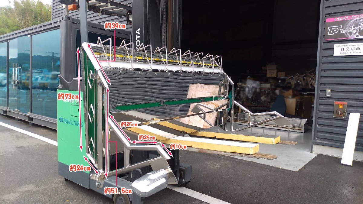 フロントバイザー デコトラ 三菱 ふそう 4トン ファイター H5年式 直接
