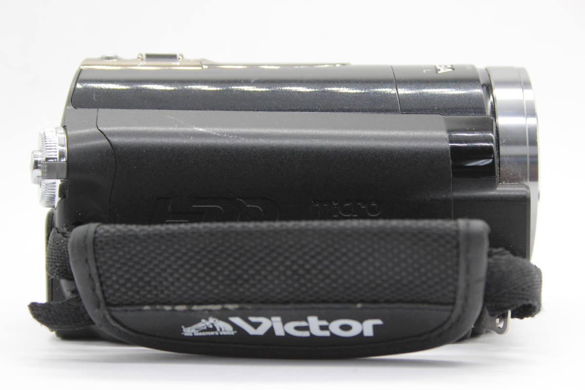 【返品保証】 【録画確認済み】ビクター Victor Everio GZ-MG740 ブラック 10x ビデオカメラ C6608の画像6