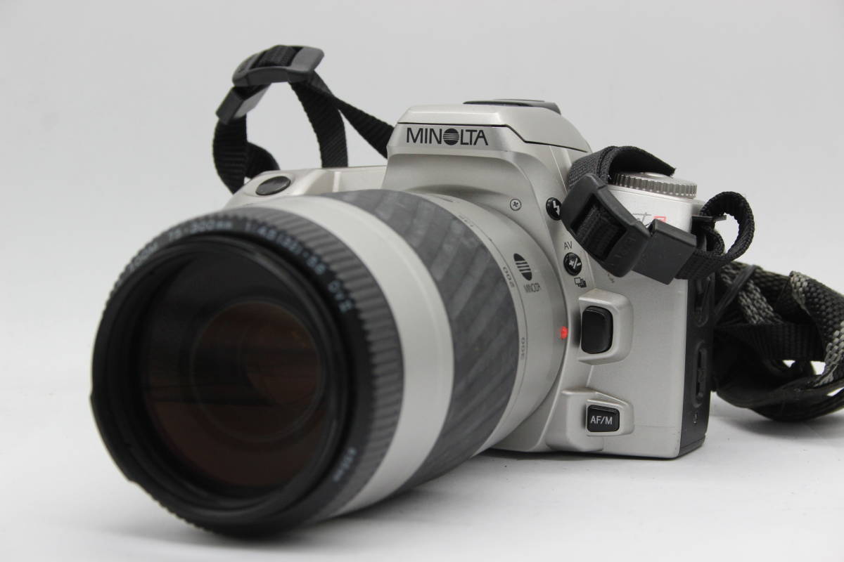 【返品保証】 ミノルタ Minolta Sweet S α AF Zoom 75-300mm F4.5-5.6 ボディレンズセット C6625の画像1