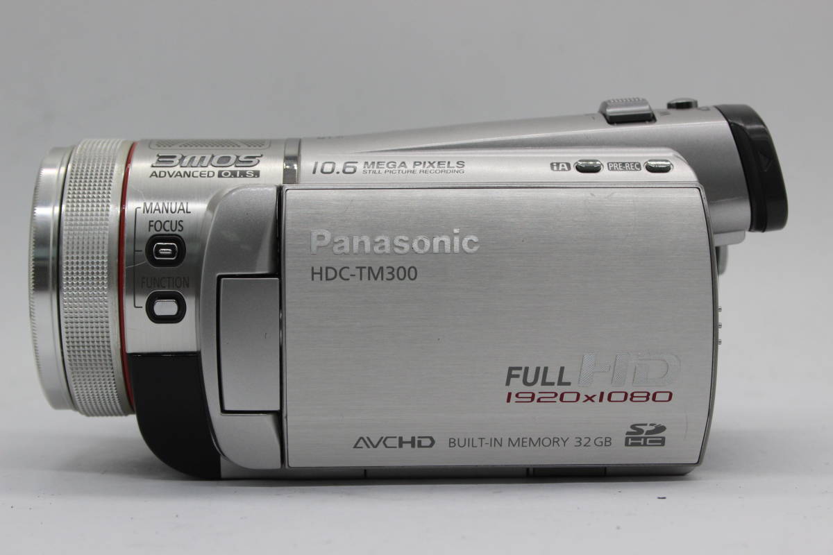 【返品保証】 【録画確認済み】パナソニック Panasonic HDC-TM300 3mos 1920×1080 ビデオカメラ C6637_画像3