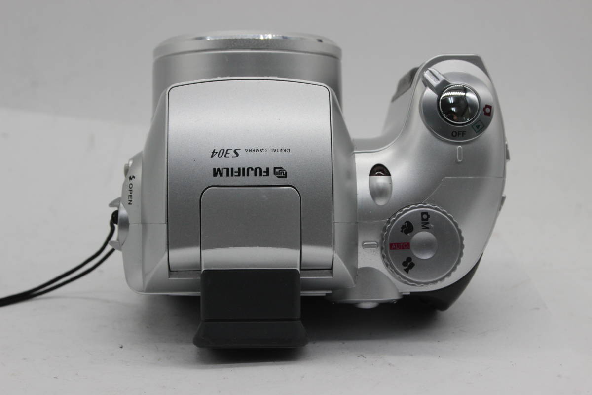 【返品保証】 【便利な単三電池で使用可】フジフィルム Fujifilm Finepix S304 Fujinon 6x コンパクトデジタルカメラ C6747_画像6