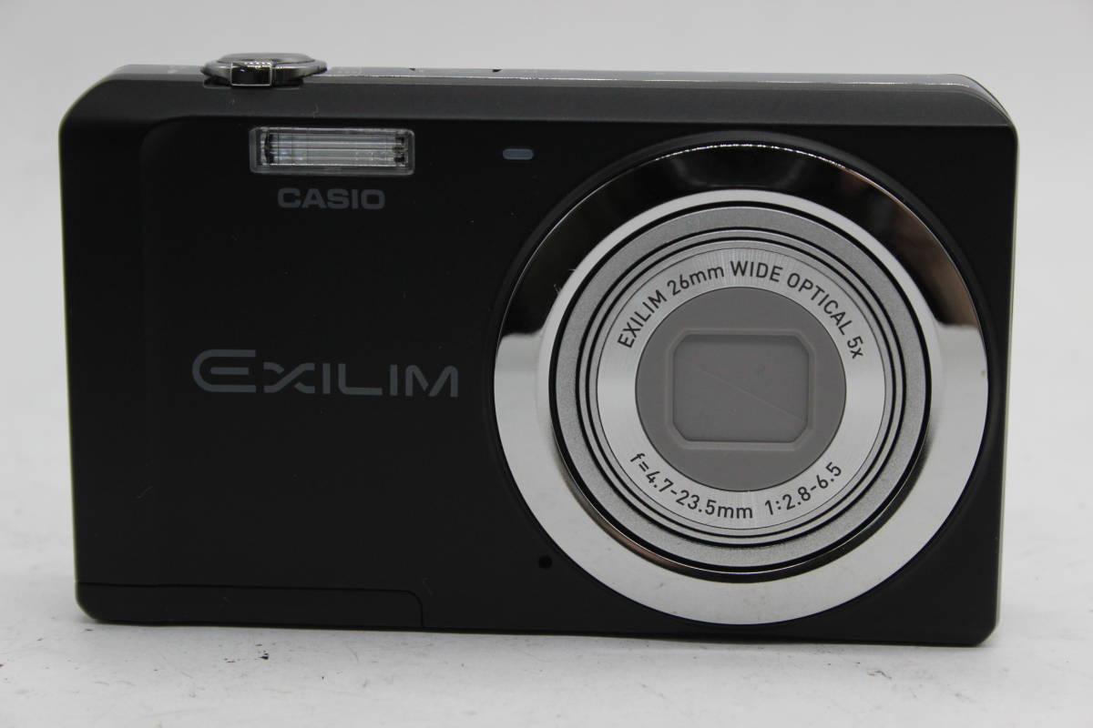 【返品保証】 カシオ Casio Exilim EX-ZS5 ブラック 26mm Wide 5x バッテリー付き コンパクトデジタルカメラ C6769_画像2