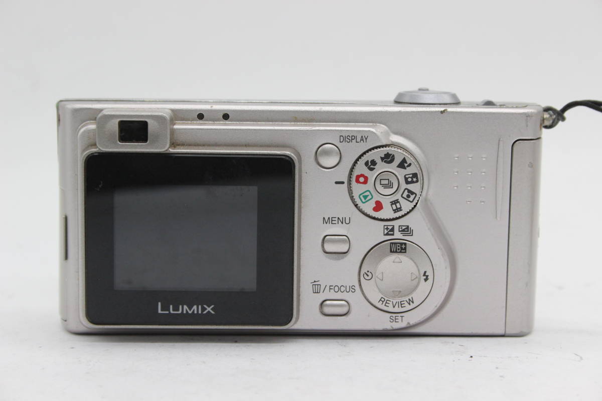 【返品保証】 パナソニック Panasonic Lumix DMC-FX1 DC Vario 5.8-17.4mm F2.8-4.9 バッテリー付き コンパクトデジタルカメラ C6810_画像4