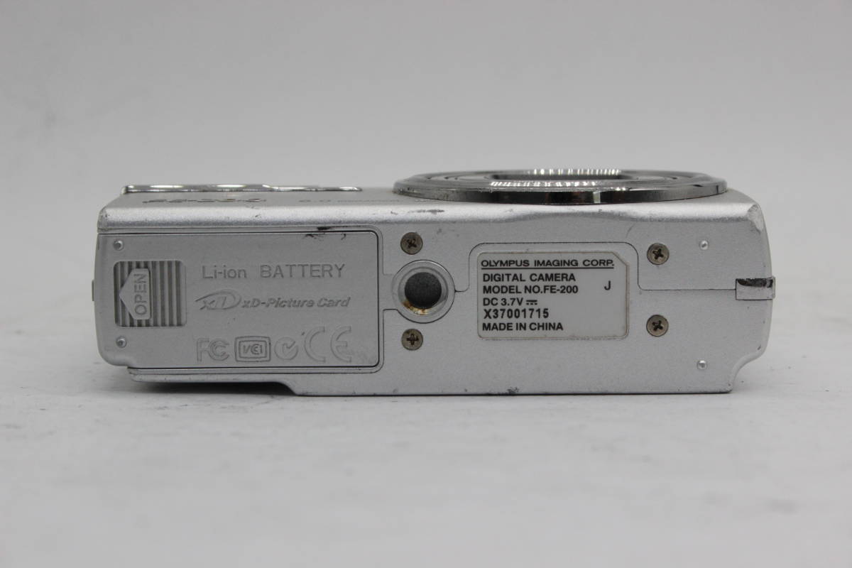 【返品保証】 オリンパス Olympus FE-200 AFZoom 5x バッテリー付き コンパクトデジタルカメラ C6826_画像7