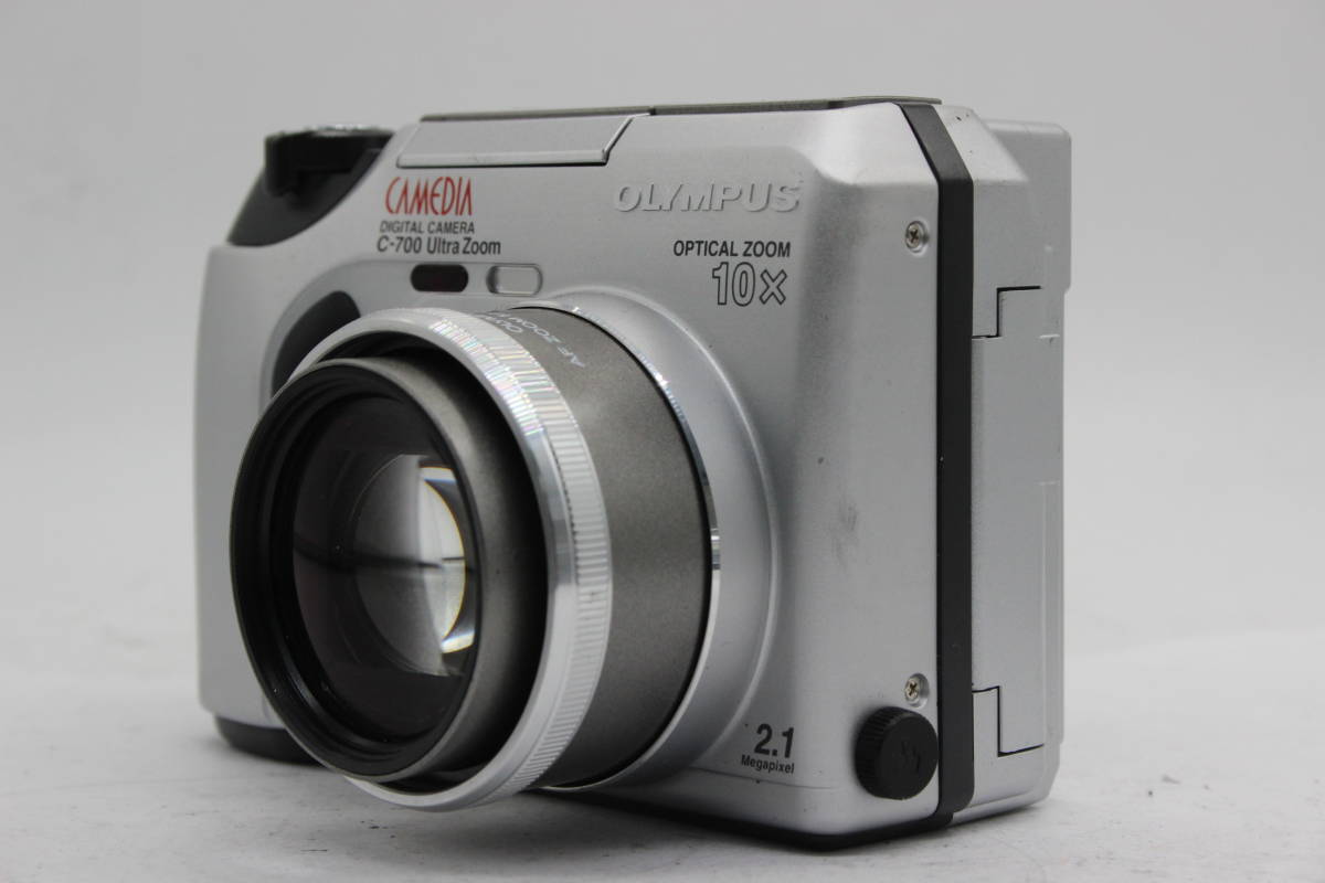 【返品保証】 【便利な単三電池で使用可】オリンパス Olympus CAMEDIA C-700 10x コンパクトデジタルカメラ C6877