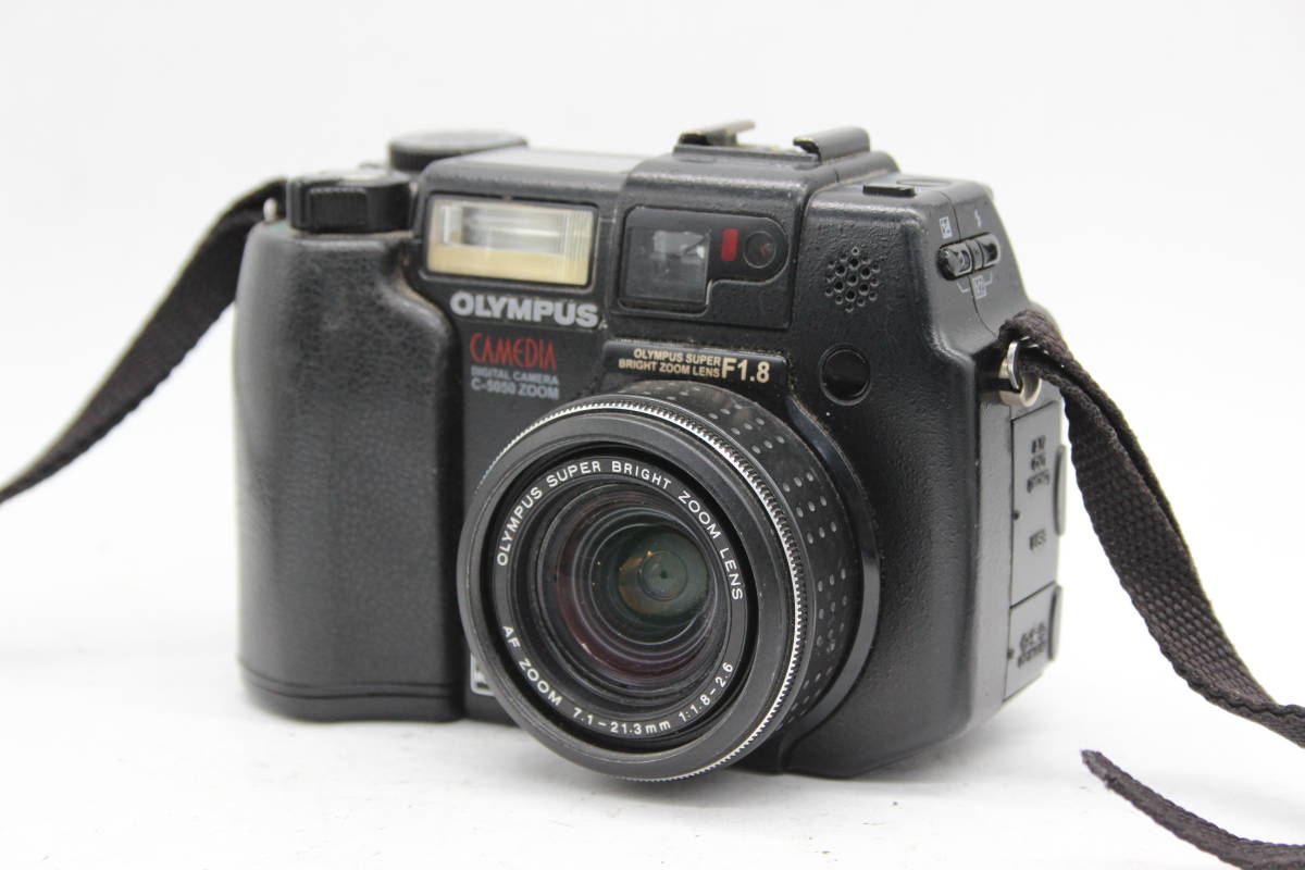 【返品保証】 【便利な単三電池で使用可】オリンパス Olympus CAMEDIA C-5050 Zoom 7.1-21.3mm F1.8-2.6 コンパクトデジタルカメラ C6884