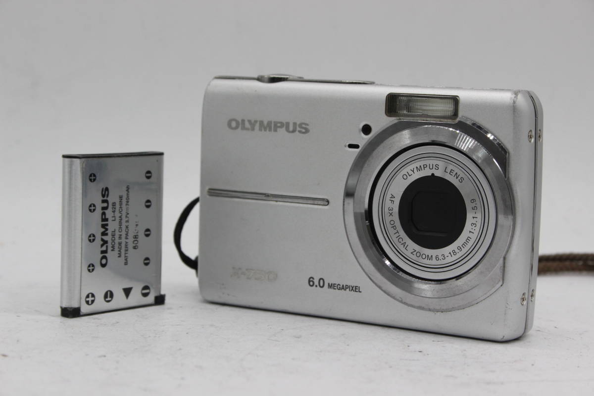 正式的 3x F X-750 Olympus オリンパス 【返品保証】 バッテリー付き C6891 コンパクトデジタルカメラ オリンパス 正式的 3x F X-750 Olympus オリンパス 【返品保証】 バッテリー付き C6891 コンパクトデジタルカメラ オリンパス