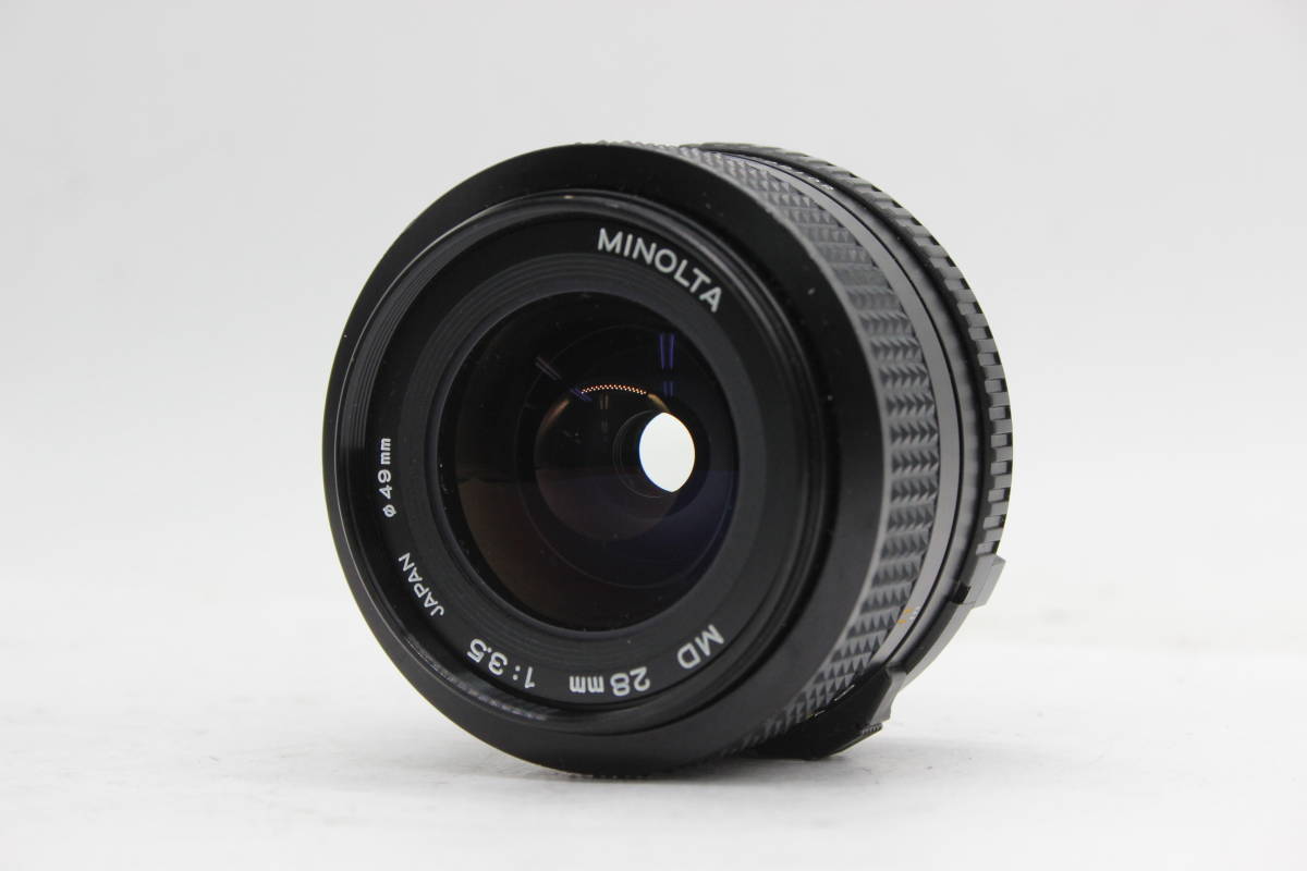 【返品保証】 ミノルタ Minolta New MD 28mm F3.5 レンズ C6900_画像1
