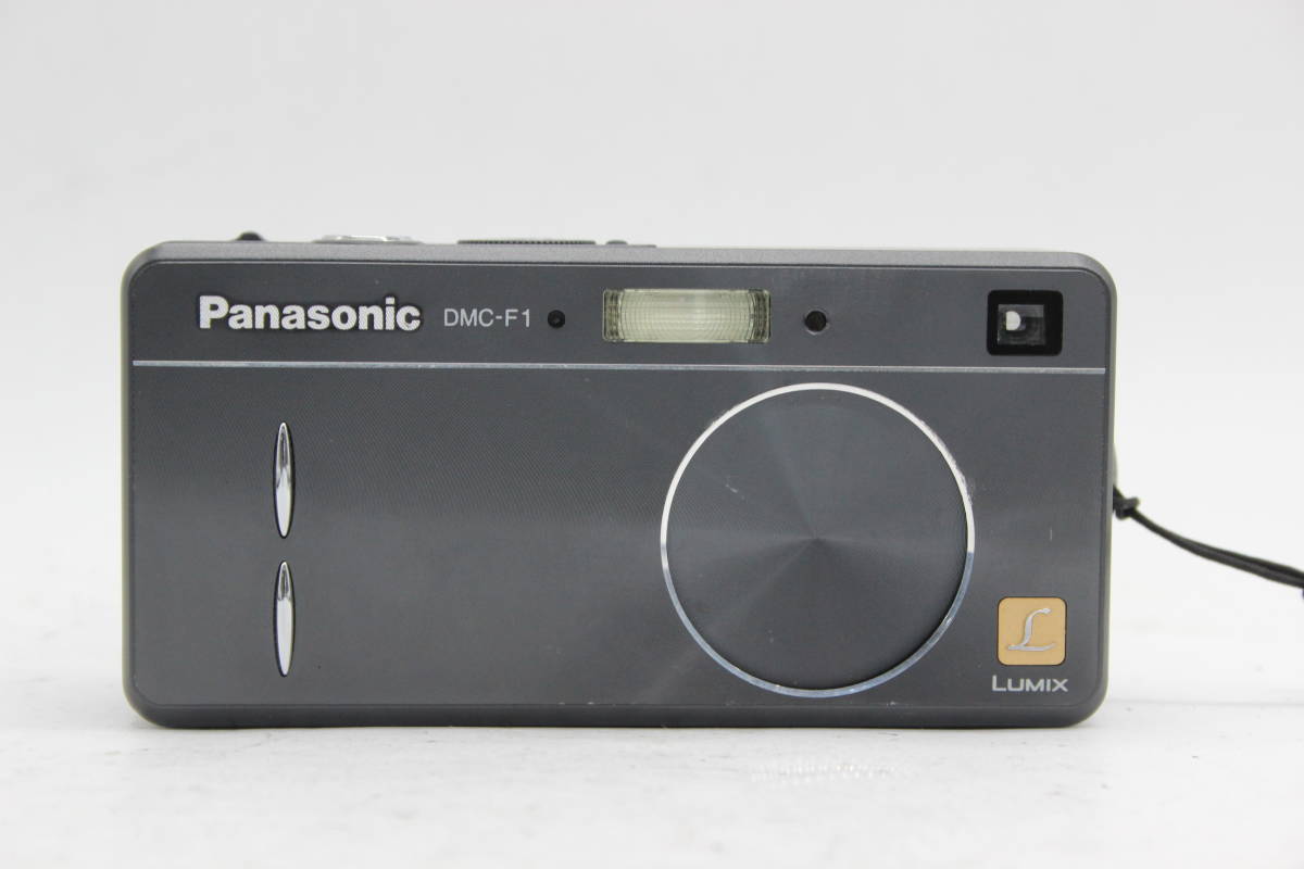 返品保証】 パナソニック Panasonic Lumix DMC-F1 ブラック バッテリー