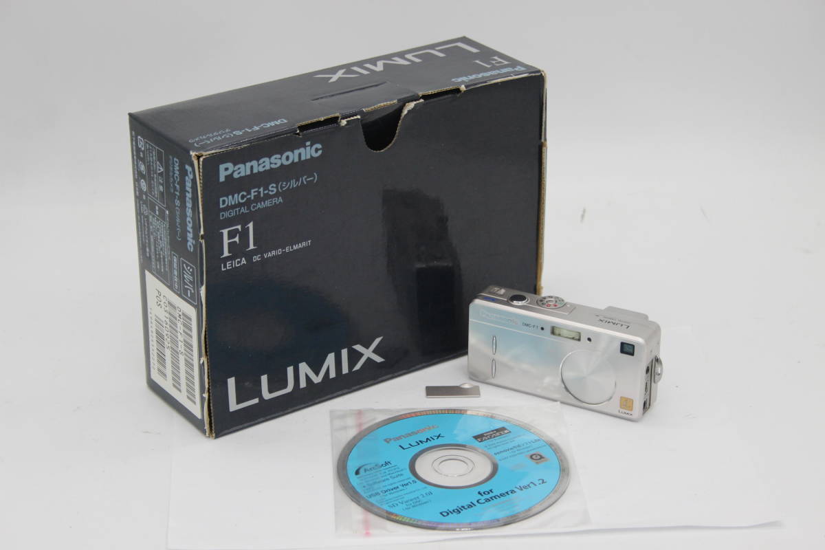 人気新品入荷 【返品保証】 【元箱付き】パナソニック Panasonic Lumix DMC-F1 コンパクトデジタルカメラ C7102 パナソニック