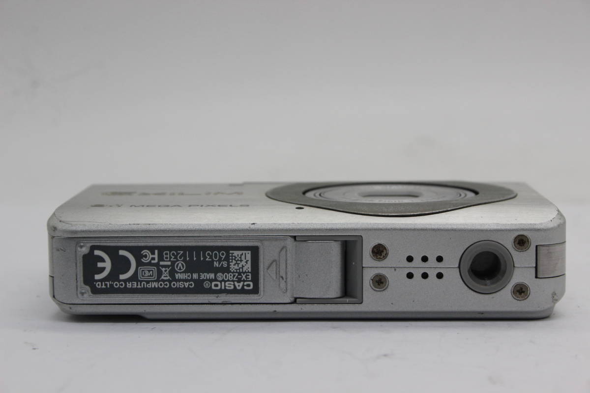 【返品保証】 カシオ Casio Exilim EX-Z80 3x バッテリー チャージャー付き コンパクトデジタルカメラ C7109_画像7