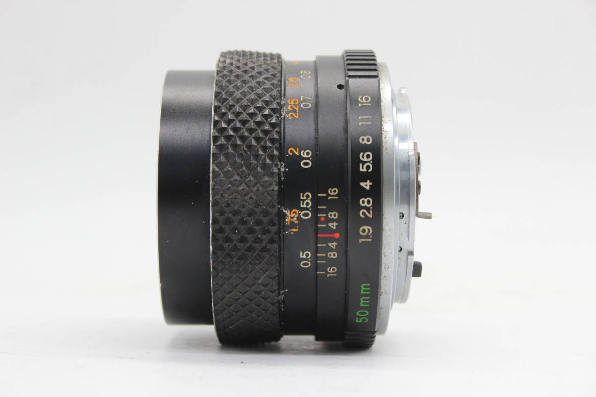 【訳あり品】 ヤシカ Yashica DSB 50mm F1.9 レンズ C7175の画像5