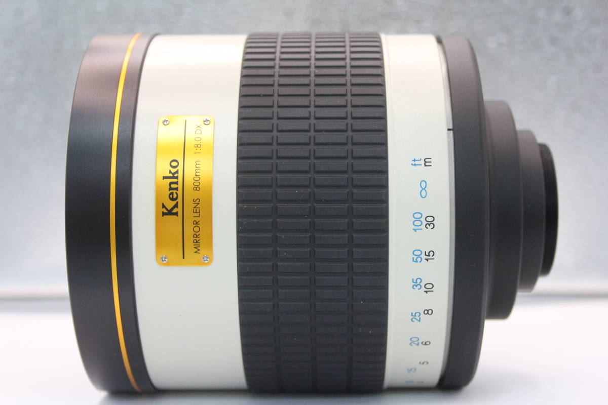 【返品保証】 ケンコー Kenko Mirror Lens 800mm F8.0 DX ミラーレンズ C7352_画像4