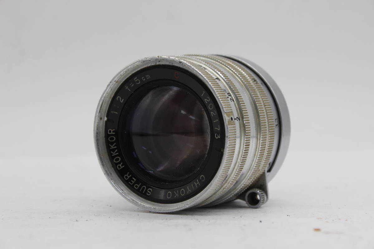 話題の行列 【返品保証】 Chiyoko Super Rokkor 5cm F2 C レンズ C7544 その他 話題の行列 【返品保証】 Chiyoko Super Rokkor 5cm F2 C レンズ C7544 その他