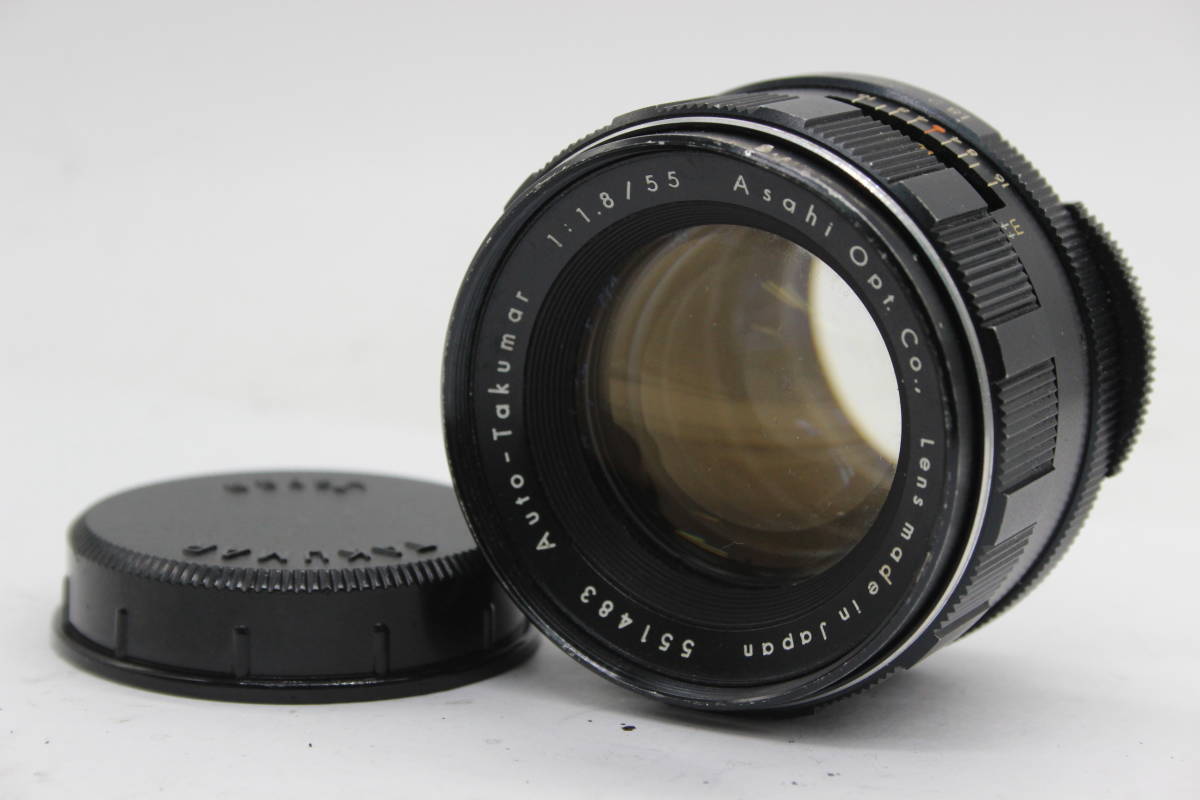 返品保証】 ペンタックス Pentax Auto-Takumar 前期型 55mm F1.8 M42