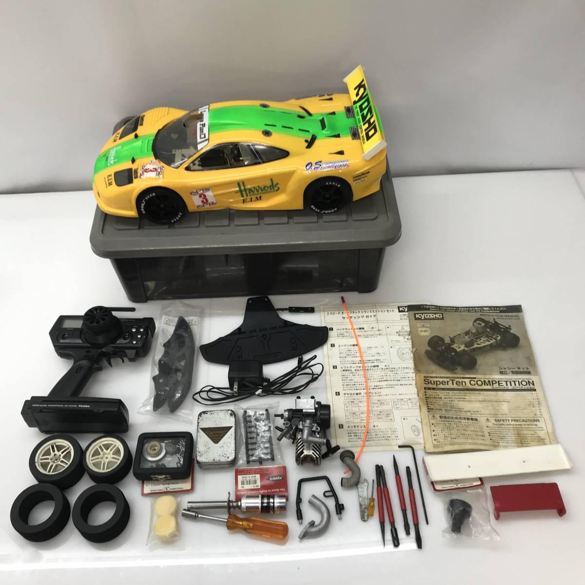 No.7322☆1円~【ラジコンまとめ】ハロッズ マクラーレン F1 京商 周辺