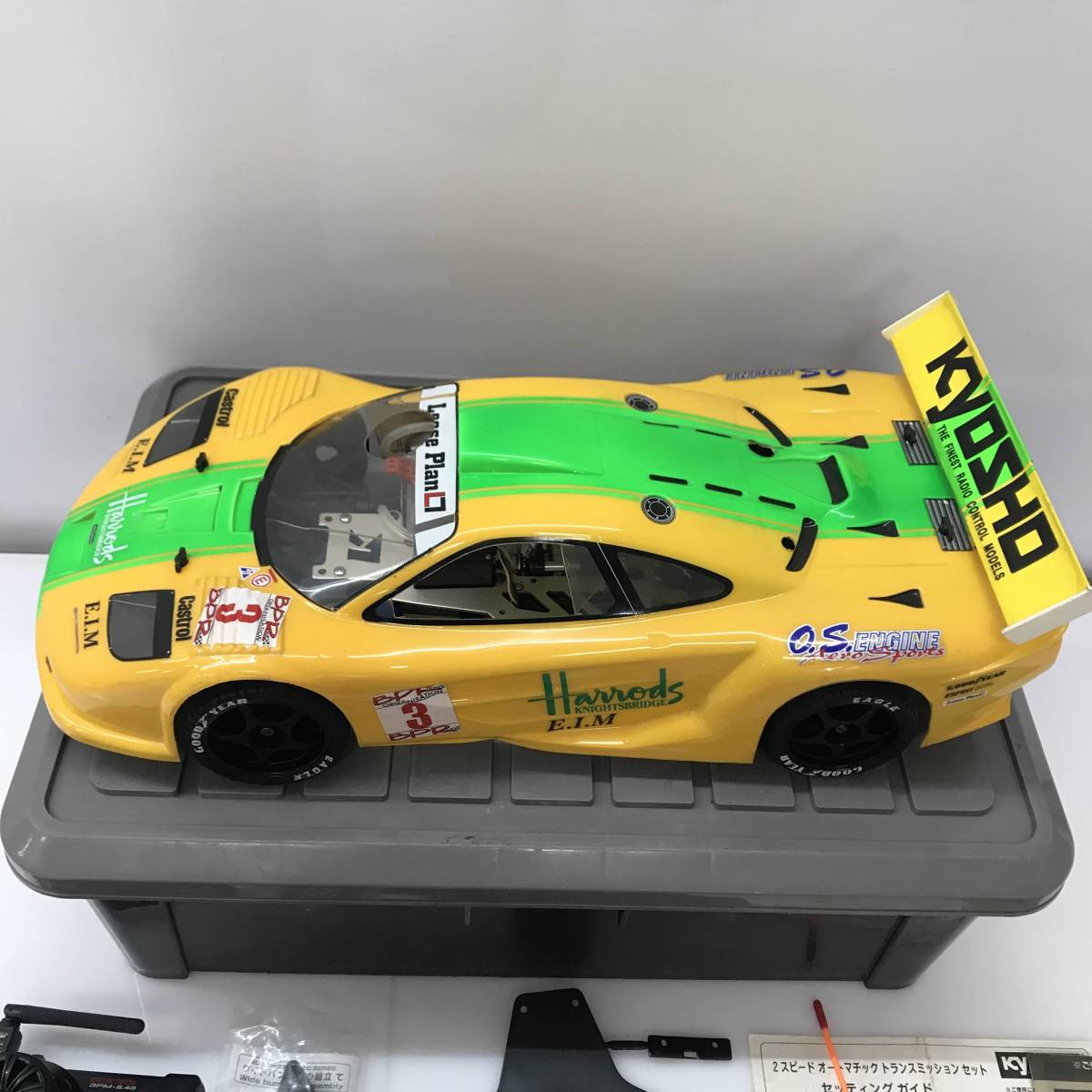 No.7322☆1円~【ラジコンまとめ】ハロッズ マクラーレン F1 京商 周辺
