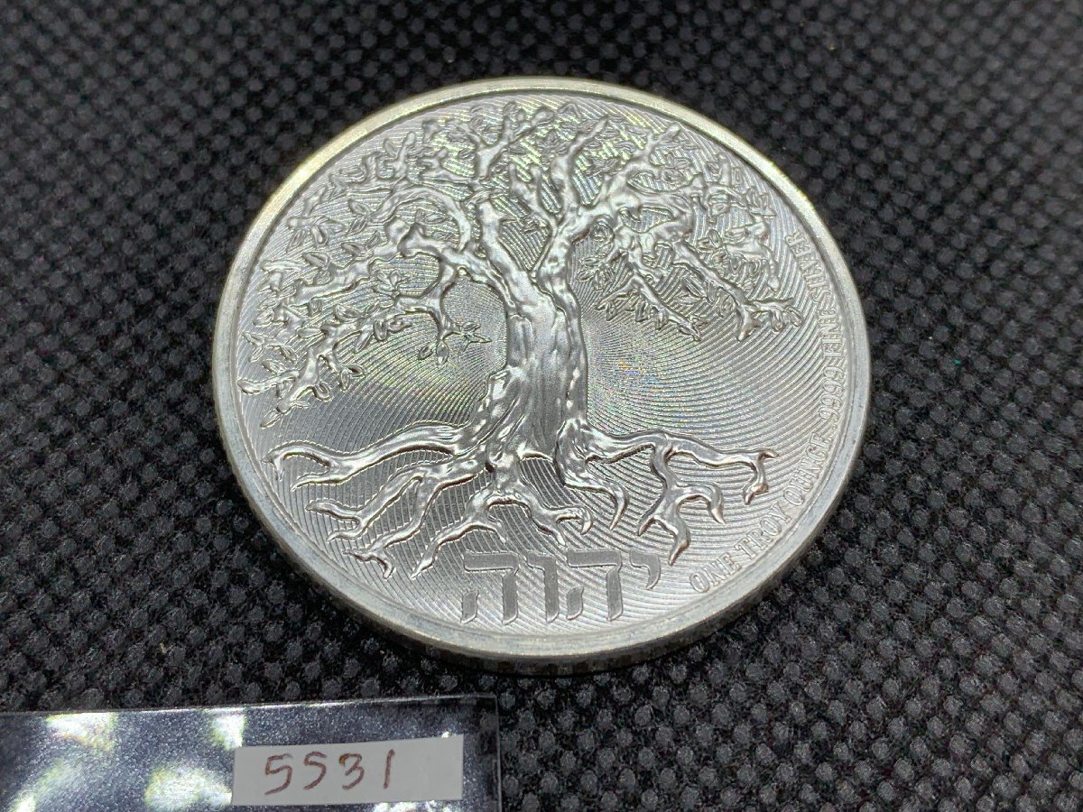 31.1グラム 2022年 (新品) ニウエ「生命の木」純銀 1オンス 銀貨