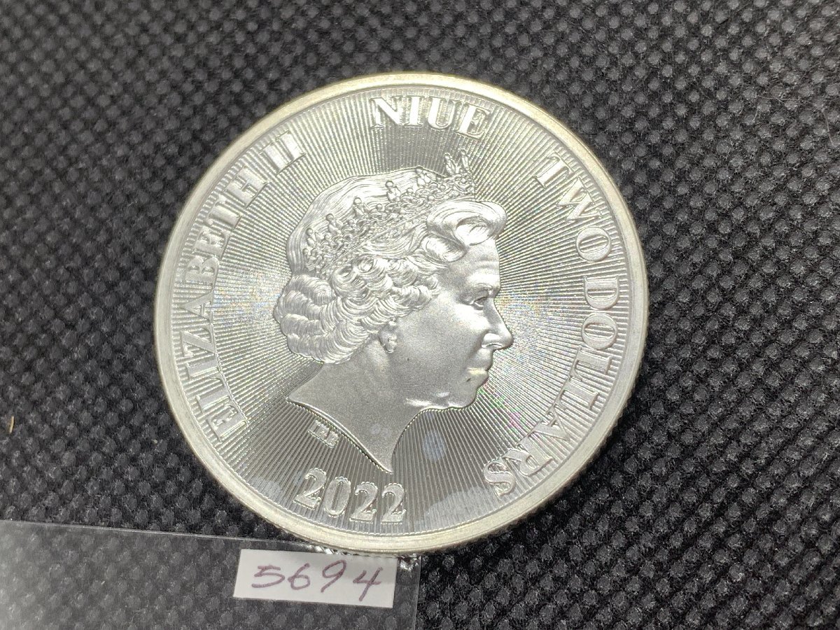 スペシャルSET価格 2022年 ニウエ とどろくユダのライオン 1オンス銀貨