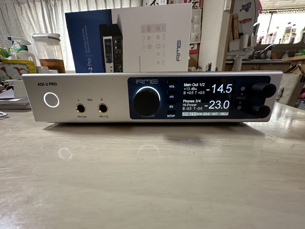 RME ADI-2 Pro ラックマウント金具付属 欠品なし 元箱有り