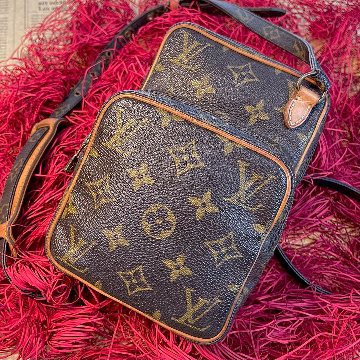 極美品 LOUIS VUITTON モノグラム ミニアマゾン ミニショルダー-