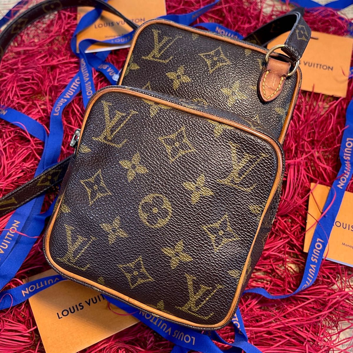 極美品 LOUIS VUITTON モノグラム ミニアマゾン ショルダーバッグ