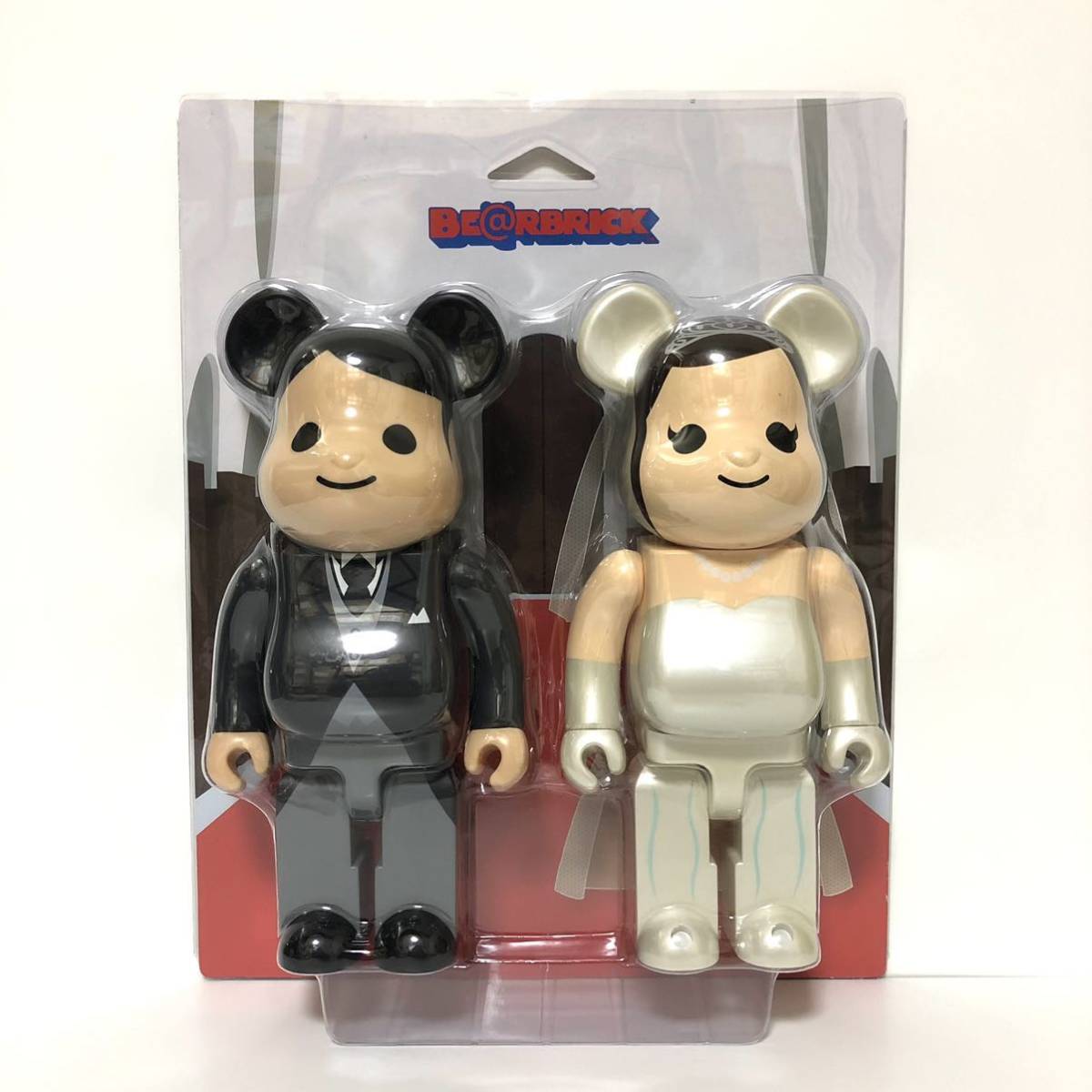 ベアブリック グリーディング 結婚 400% 初代 初期 メディコムトイ BE@RBRICK BE@RBRICK ウエディング ウェディング EXHIBITION '13