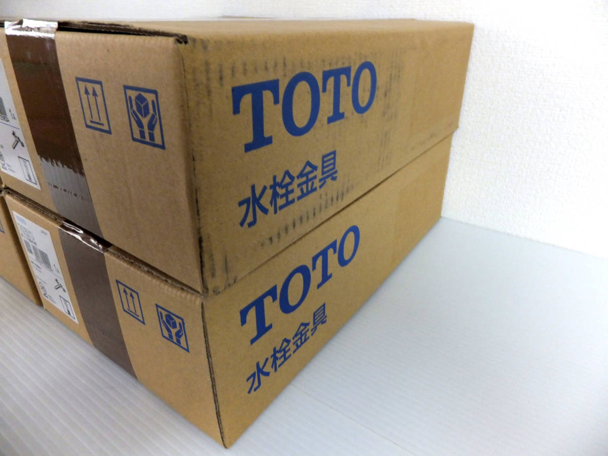 B255 新品未開封TOTO TKS05311J 混合水栓4個セットまとめ壁付シングル