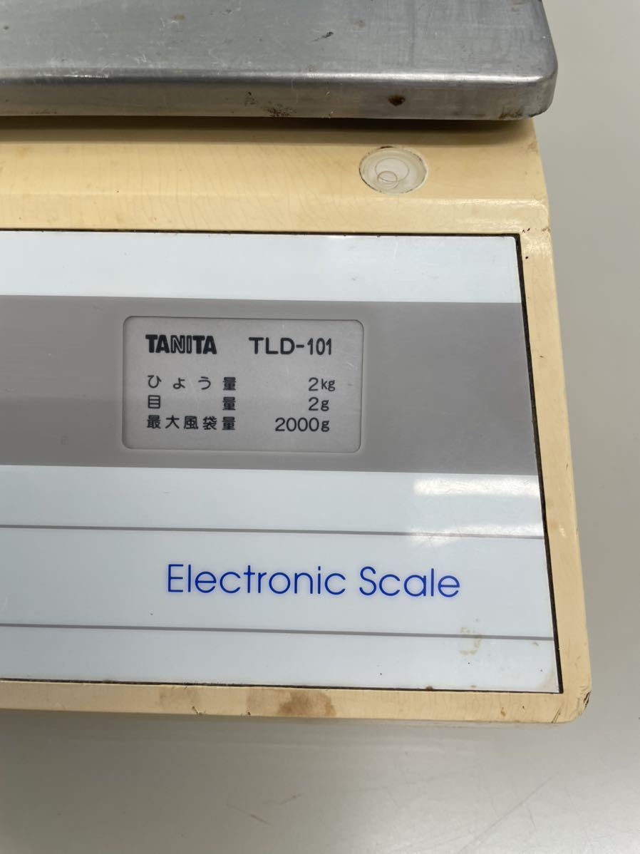 TANITAtanita электростатический емкость тип измерение TLD-101 цифровой измерение электронные весы цифровой шкала электризация подтверждено б/у утиль 