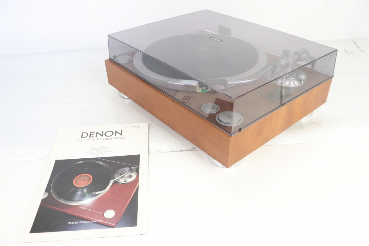 ト足】 DENON デノン ターンテーブル DP-500M レコードプレーヤー