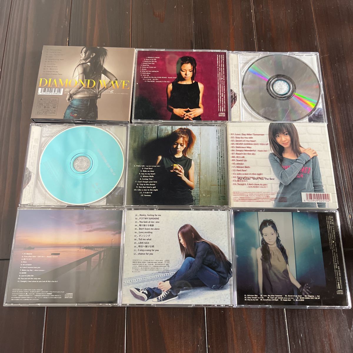  Kuraki Mai *CD* б/у *9 шт. комплект 