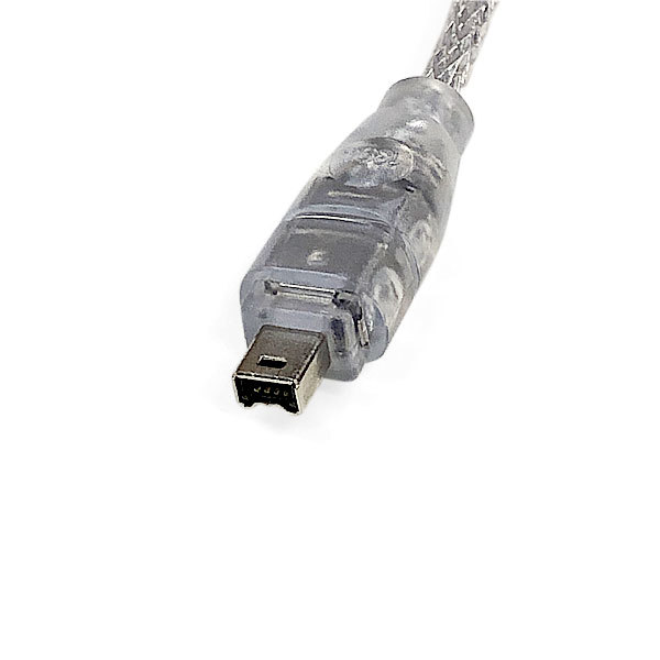 【D0025】FireWire 400 ケーブル 1.5m IEEE 1394 6pin-4pin i.LINK・DV 古いビデオカメラなどのデータ転送で活躍の画像5