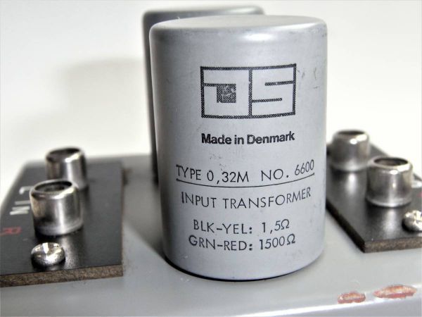 良品 ortofon STA-6600 MC 昇圧トランス JS TYPE 0.32M No.6600 #849