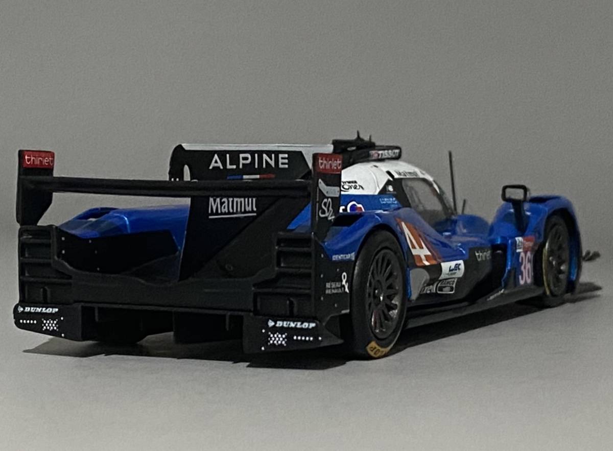 1/43 Alpine A470 Gibson Class Winner 24h Le Mans 2018 ◆ N.Lapierre / P.Thiriet / A.Negrao ◆ アシェット - スパーク アルペン_画像4