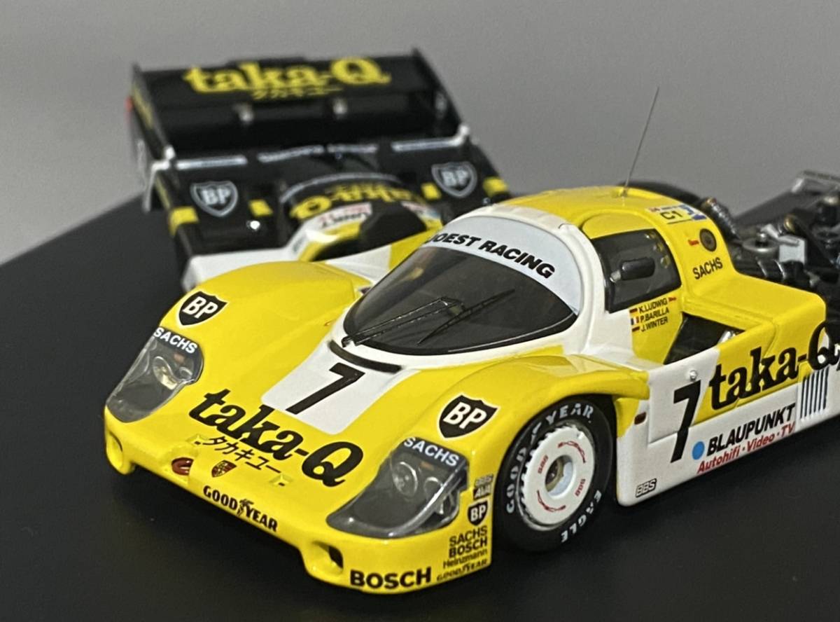 HPI Racing 1/43 Porsche 956 LH #7 taka-Q 24h Le Mans 1986 ◇ K