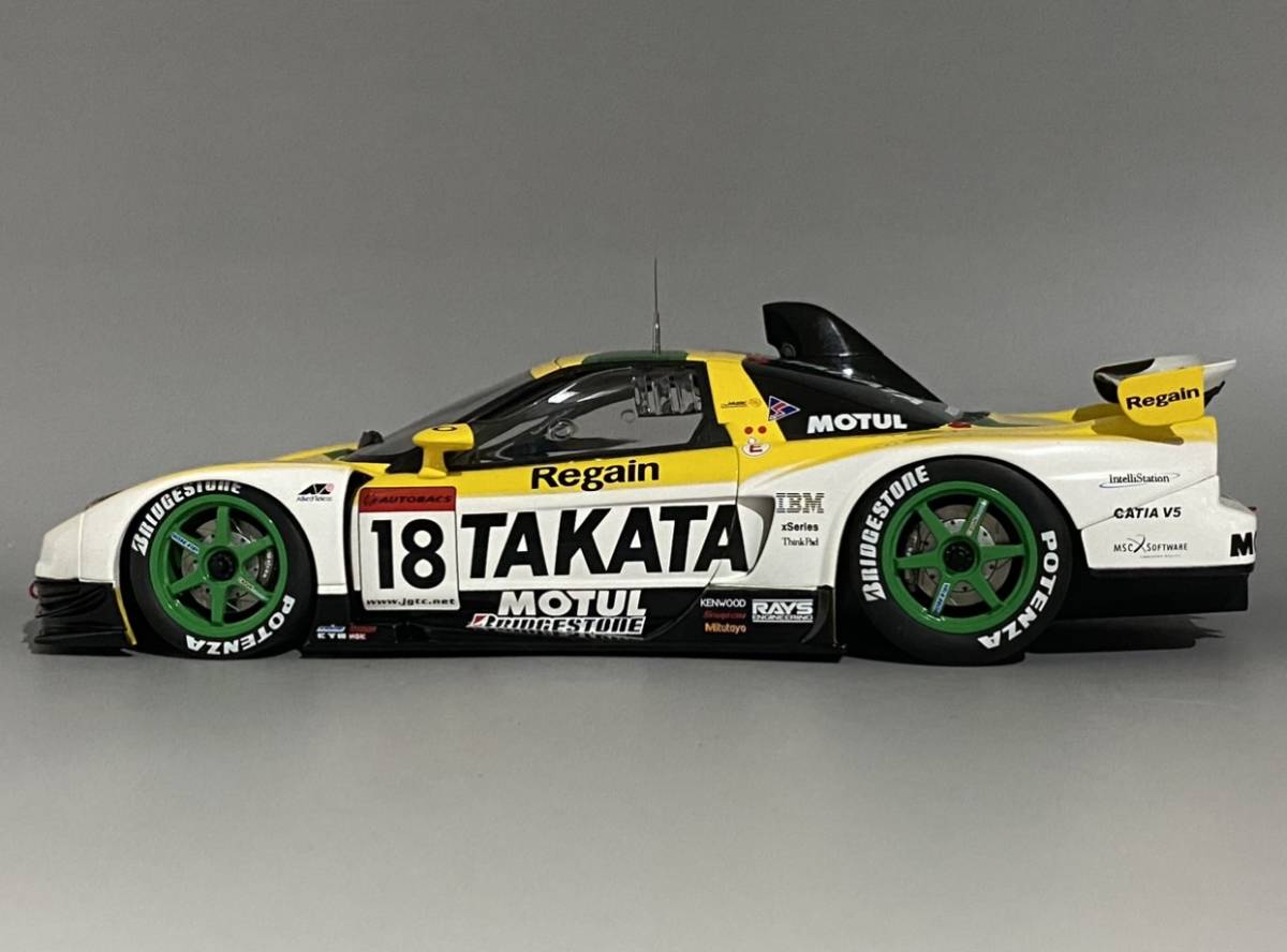 AUTOart 1/18 2003 JGTC GT500 Takata Dome Honda NSX #18 ◆ Ryo Michigami / Sebastien Phillipe ◆ ホンダ オートアートの画像7