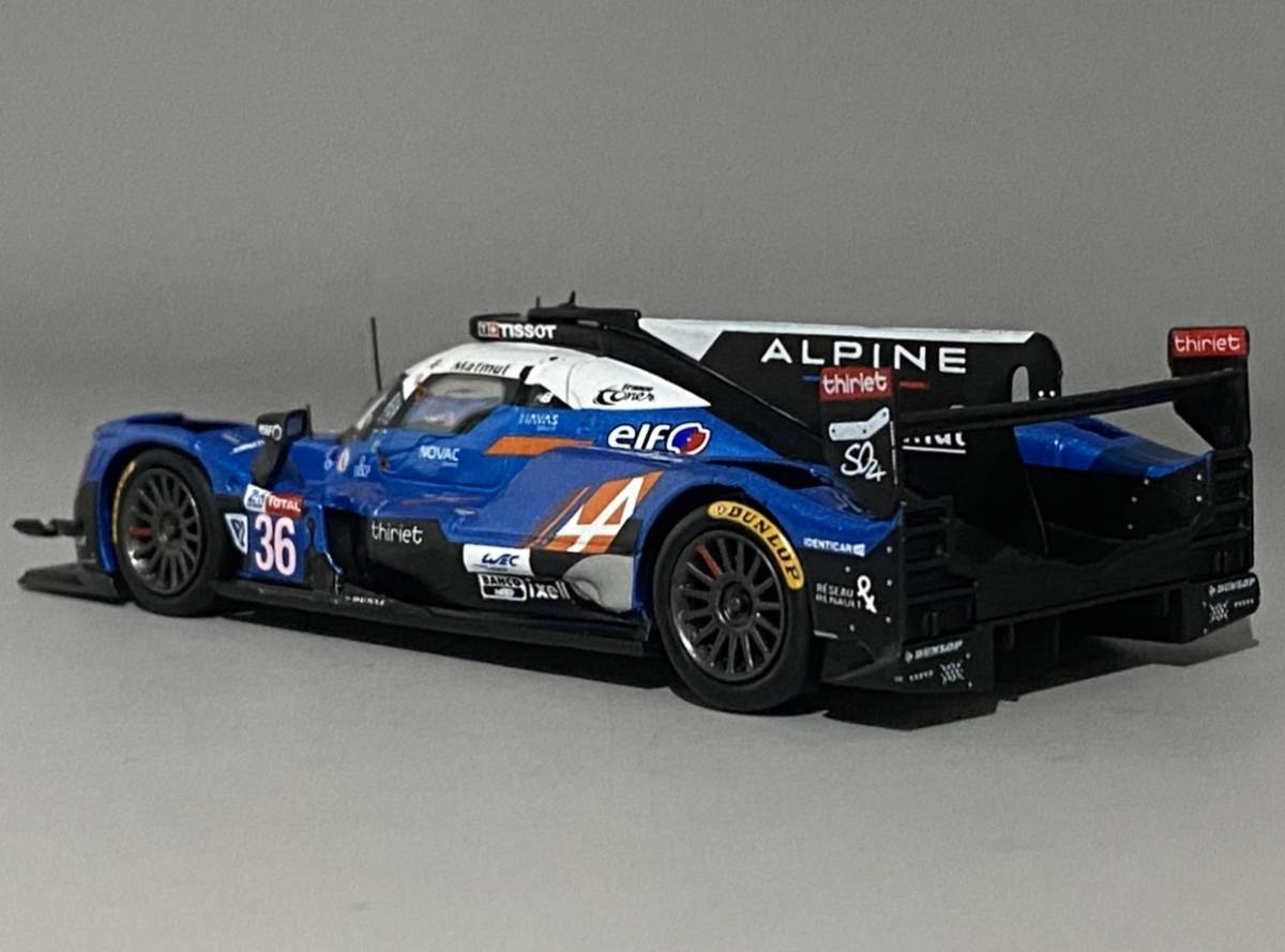 1/43 Alpine A470 Gibson Class Winner 24h Le Mans 2018 ◆ N.Lapierre / P.Thiriet / A.Negrao ◆ アシェット - スパーク アルペン_画像3