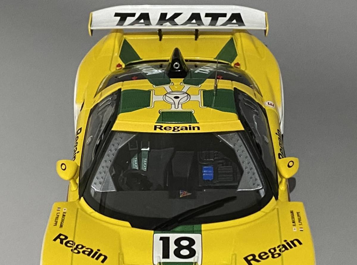 AUTOart 1/18 2003 JGTC GT500 Takata Dome Honda NSX #18 ◆ Ryo Michigami / Sebastien Phillipe ◆ ホンダ オートアートの画像6