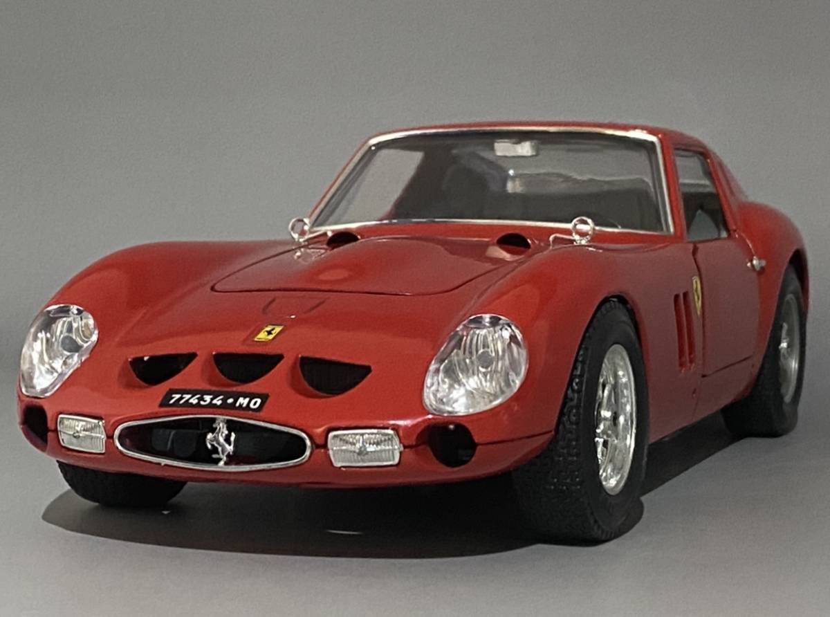 Bburago 1/18 Ferrari 250 GTO 1962 2.9L V12 ◆ Predecessor - 250 GT SWB, Successor - 250 LM, 288 GTO ◆ ブラーゴ フェラーリ_画像2