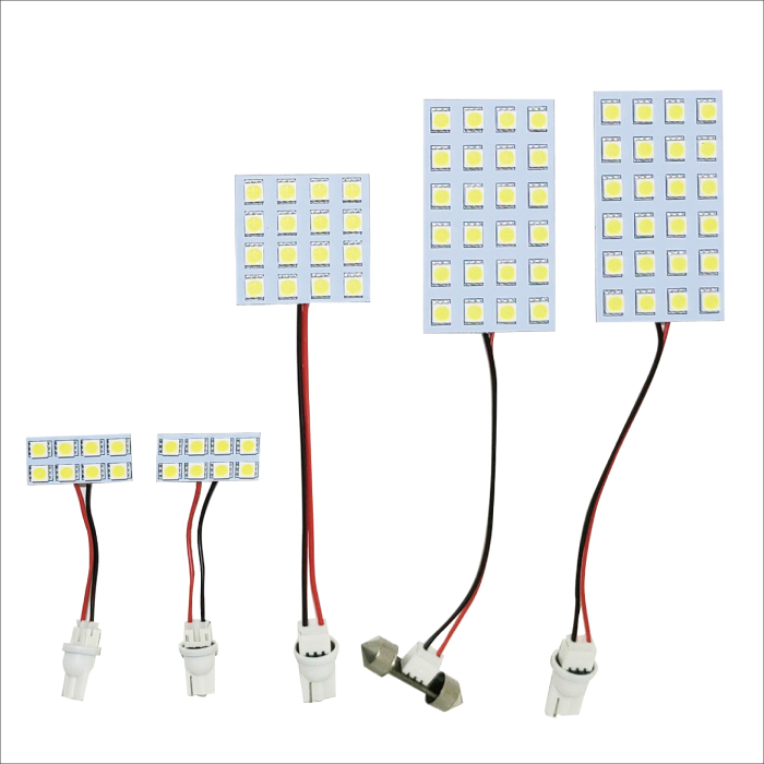 トヨタ ランクル 100 系 LED ルームランプ 160発 SMD ホワイト ランドクルーザー 1台分 室内灯 照明 ライト セット キット 定形 送料込_画像3