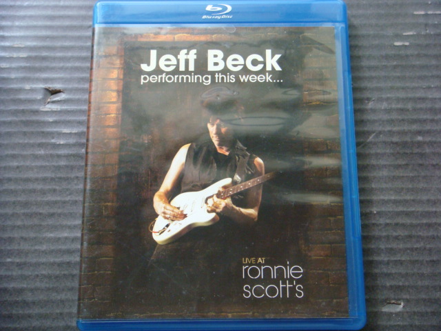JEFF BECK/ジェフ・ベック「PERFORMING THIS WEEK LIVE AT RONNIE SCOTT'S」BLU-RAY/ブルーレイ_画像1