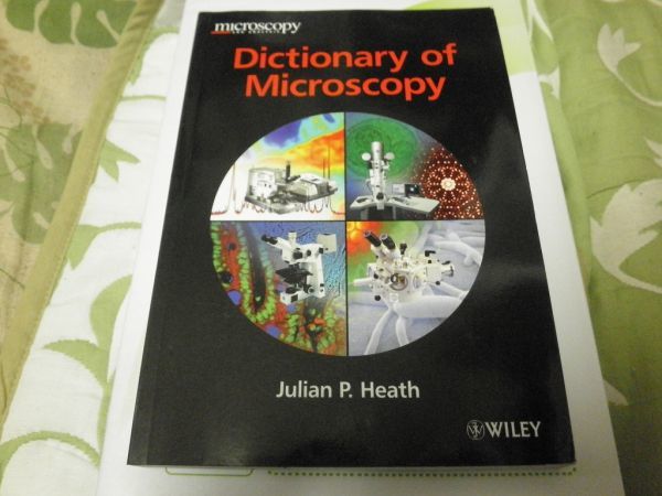 Dictionary of Microscopy Wiley; 1 VER CLICKPOST164