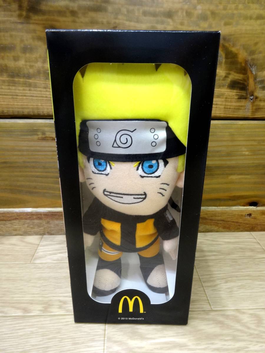 レア★日本未発売品 ナルトNARUTO 中国マック×ナルトコラボ 数量期間限定発売品 うずまきナルト ぬいぐるみ_画像1